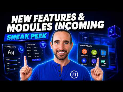 First look. 👀 New features & modules!