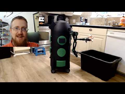 Robot Chonk Cleans the Floor