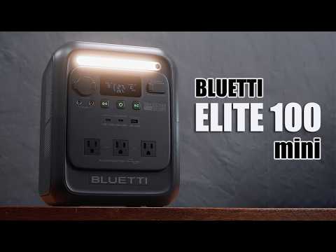 Bluetti Elite 100 mini REVIEW - Smaller, Lighter 1kWh Power Station!