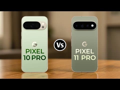Google Pixel 10 Pro Vs Google Pixel 11 Pro