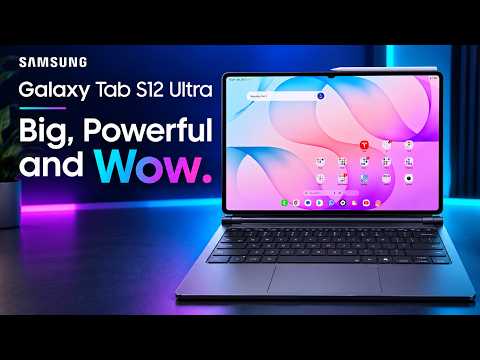 Samsung Galaxy Tab S12 Ultra Initial Review: Big, Powerful and Wow