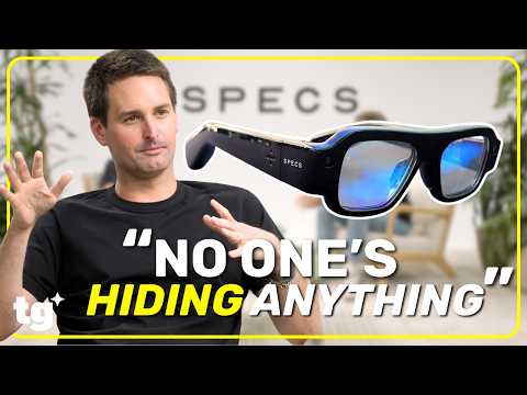 Other Smart Glasses “End Up Being Creepy…” | Snapchat CEO on Smart Glasses