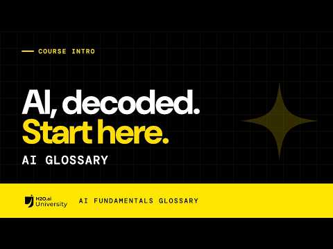 AI Fundamentals Glossary - What This Course Covers