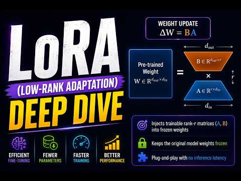 LoRA Deep Dive: Rank, Alpha, and Dropout Explained (With Code)