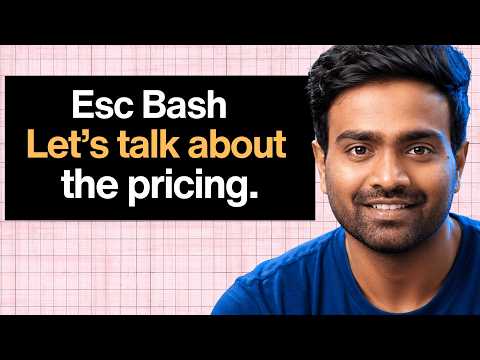 Lets talk about Esc Bash pricing