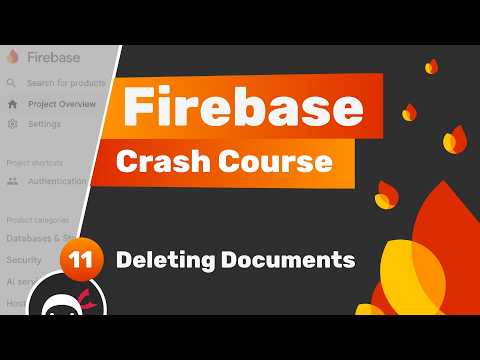 Firebase Crash Course (Auth & Firestore) #11 - Deleting Documents