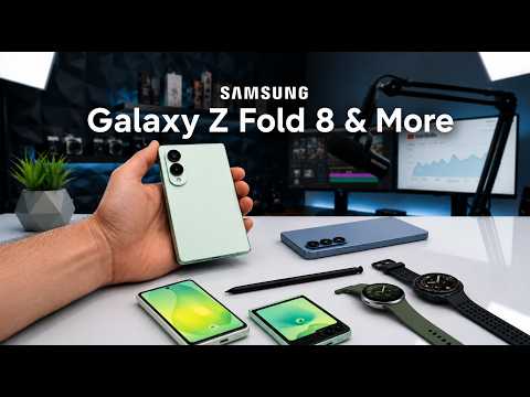 Galaxy Z Fold 8, Flip 8, Watch 9 & Watch Ultra 2 Leaked Again — Here's Everything New.
