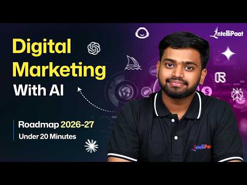 Digital Marketing with AI Roadmap | Skills You Need | Intellipaat
