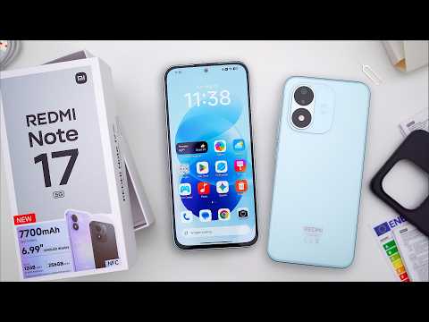 Xiaomi REDMI Note 17 5G (regular) Unboxing, Hands-On & Things To Know! (Sky Tea)l