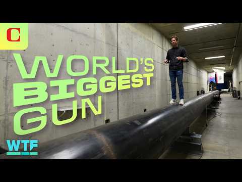 What if We Shot Satellites Into Space With a Giant Gun?