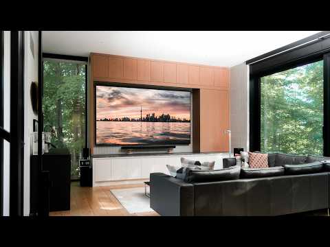 My Modern TV Room Tour in 2026 - 115" TV UPGRADE