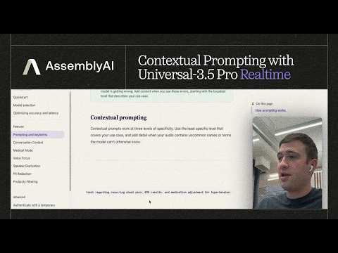 Universal 3.5 Pro Demo: Smarter Speech-to-Text with Contextual Awareness