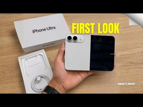 iPhone Ultra Everything You Need to Know! Leaks & Release Date