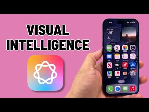 iPhone 18 Pro / 18 Pro Max: How To Use Visual Intelligence