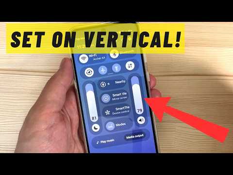 How to Set on Vertical Brigtness & Volume Bars on Samsung Galaxy