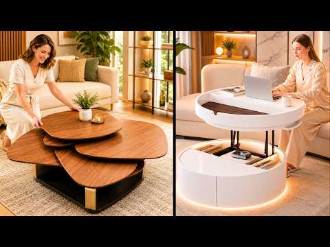 Genius Space Saving Furniture & Clever Designs That Make Homes 10x Better! 🤯