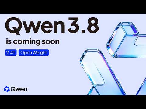 Qwen 3.8 2.4T Model Released Open Weights Coming Soon Second Only to Fable 5
