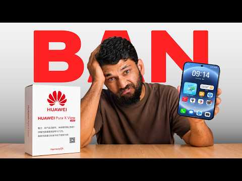 I Tried This Banned Phone In India! *Huawei Pura X View*