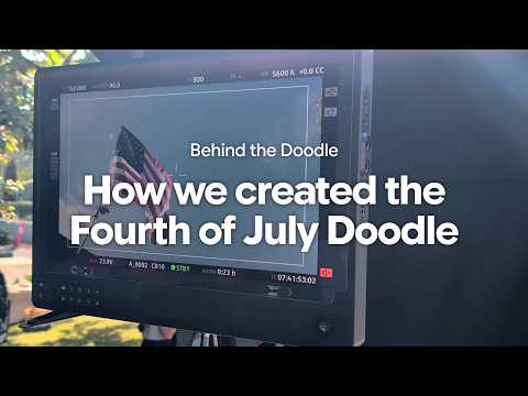 How the Fourth of July Doodle was made | Behind the Doodle