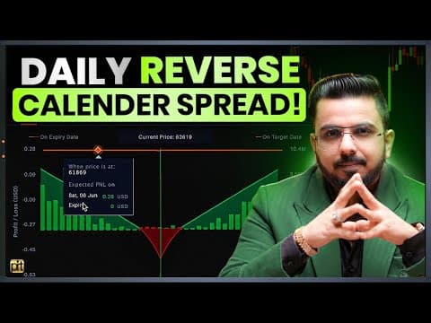 Daily Reverse Calender Spread Trading Strategy!