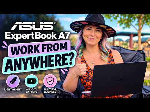 I Took the ASUS ExpertBook A7 Into the Mountains!