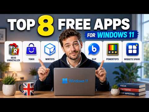 8 FREE Must-HAVE Apps for Every Windows 11 User in 2026