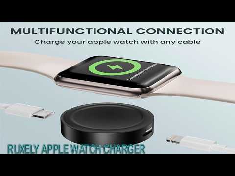 RUXELY Magnetic Charger Adapter for Apple Watch- HERVEs WORLD- Episode 747