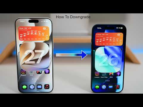 How To Downgrade iOS 27 To iOS 26 Without Losing Data