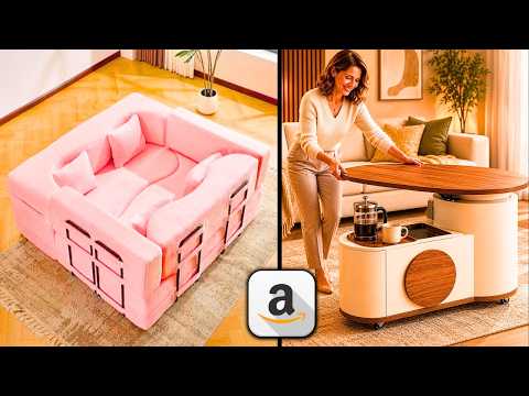 33 Space Saving Furniture & Multi Functional Designs for a Modern & Comfortable Home! 🤯