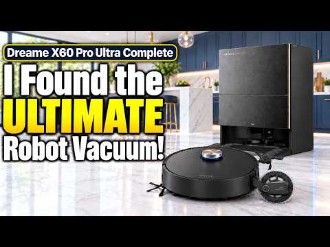 Dreame X60 Pro Ultra Complete... The BEST Robot Vacuum EVER?!