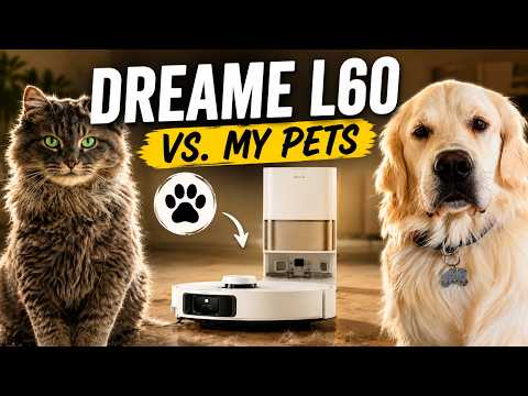 Dreame L60 Robot Vacuums: Tested With Pets!