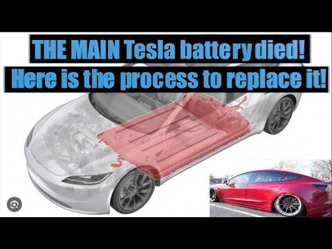 THE MAIN tesla battery Died! here is my process to a new battery- HERVEs WORLD - episode 752