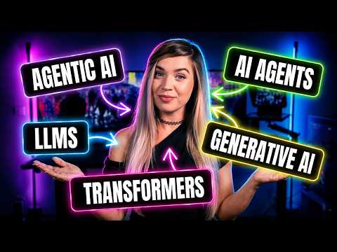 The Many Kinds of AI Explained - Agentic AI vs. Agents vs. LLMs and MORE!