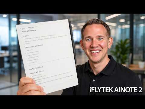 iFLYTEK AINOTE 2 - This AI Could Save You HOURS!