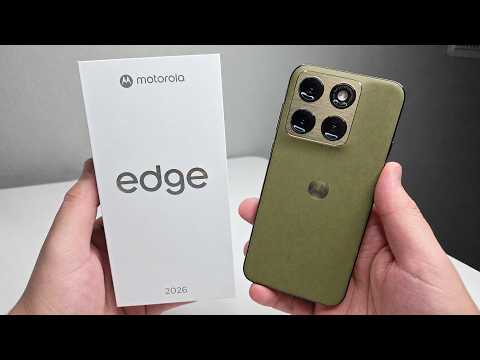 Moto Edge (2026) Unboxing & First Impressions!