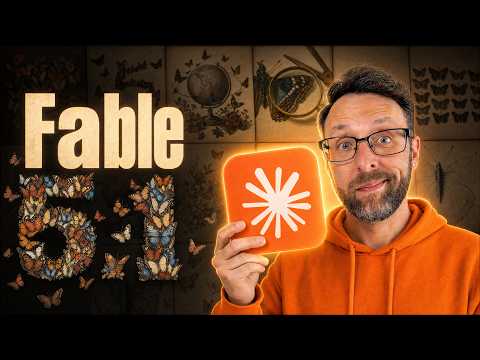 Claude Fable 5.1 + Claude Design = STUNNING Motion Graphics!