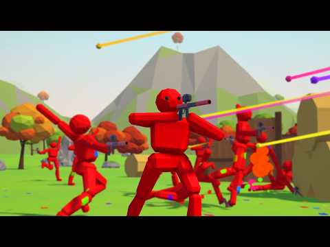 AI Plays Paintball