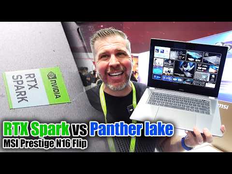 RTX Spark vs Panther Lake X9 in MSI Prestige N16 Flip vs MSI Prestige 16 Flip + 2026 MSI Katana 15