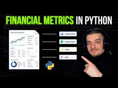 Financial Risk & Performance Metrics in Python