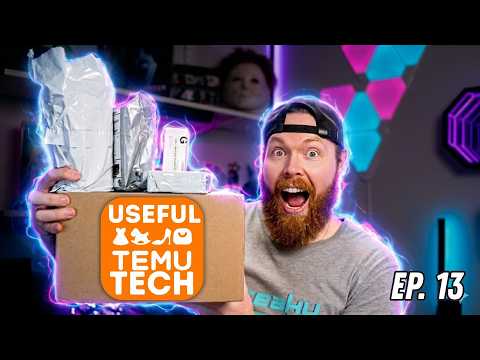 Actually Useful Temu Tech Ep. 13 – Home Tech, Unique Gadgets, & More!