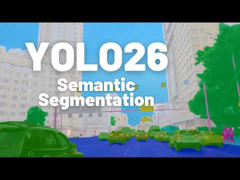 YOLO26 Semantic Segmentation For Every Pixel