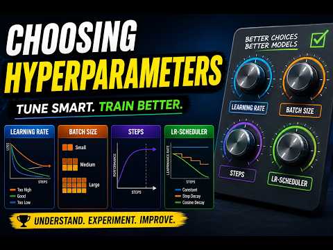 Choosing Hyperparameters: Learning Rate, Batch Size, Steps, and LR Schedulers