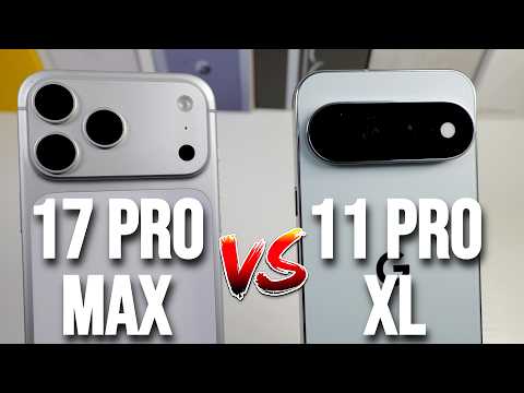 Pixel 11 Pro XL VS iPhone 17 Pro Max – (Cameras, Speed, Design & More)