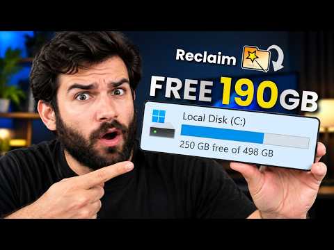 How to Clean C Drive & Get Back 180GB+ SPACE Instantly.