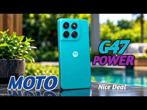 Motorola Moto G47 Power - First Look, Design, Specs & Price