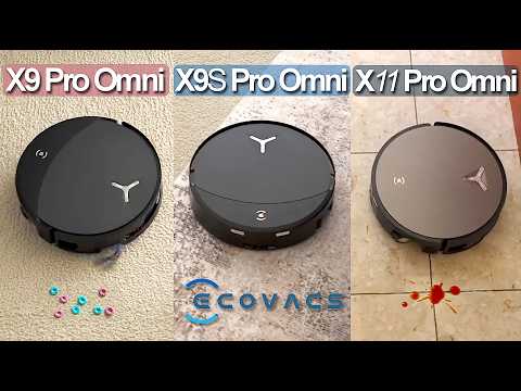 ECOVACS X9 vs X9S vs X11 PRO OMNI: Which is Best for Prime Day?!