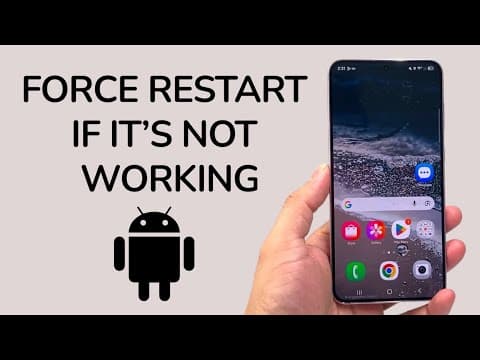 How To Force Restart Android If It’s Not Working