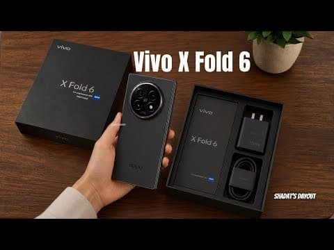 Vivo X Fold 6 Everything You Need to Know! (Leaks & Release Date)