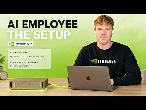 How to Set Up a 24/7 AI Employee For Beginners (NVIDIA DGX Spark)