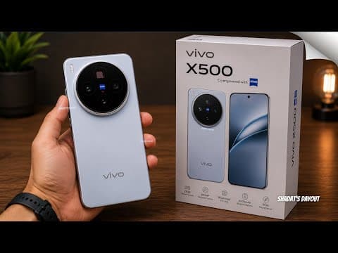 Vivo X500 Everything We Know About the New Flagship!